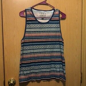 Free state size small mens tank top